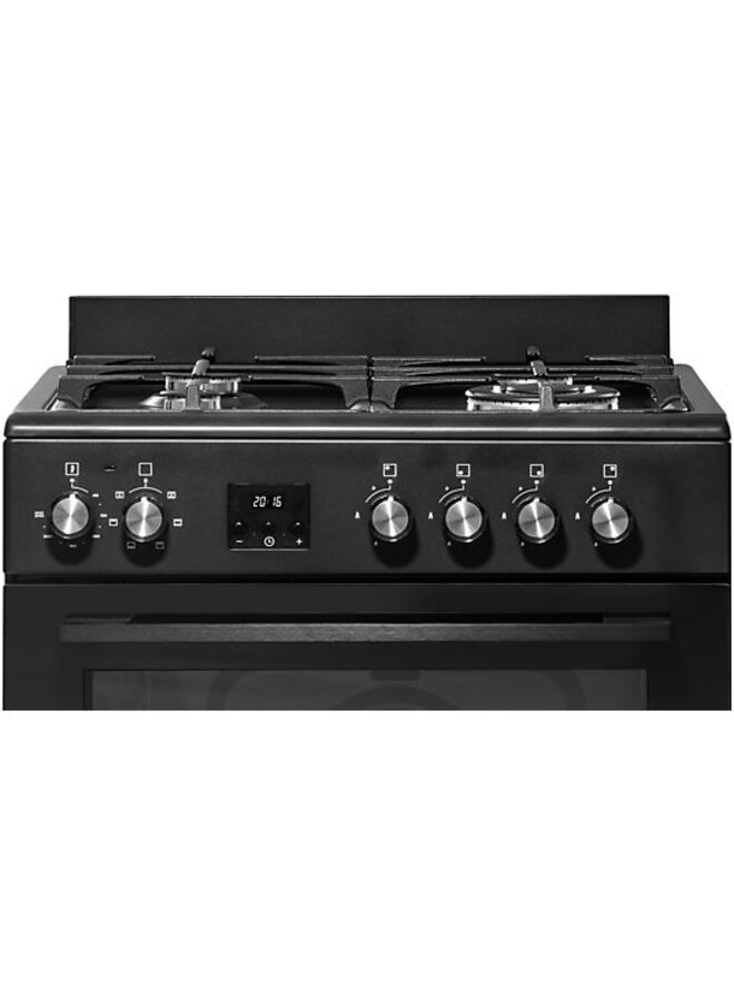 Everglades EVCK6020 Gasfornuis | Zwart