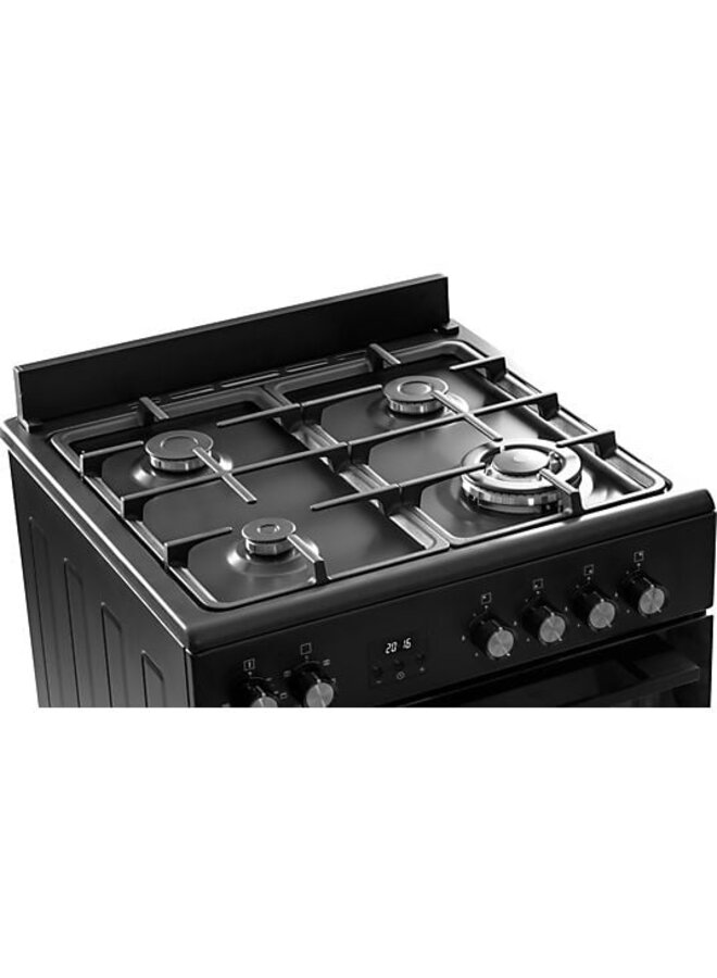 Everglades EVCK6020 Gasfornuis | Zwart