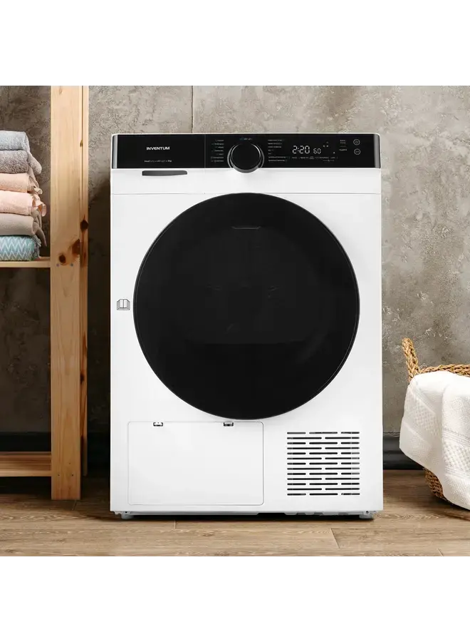 Inventum VDW8020W warmtepompdroger 8 kg A++ B