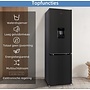 CHiQ CBM250NEBD Koel-Vriescombinatie NoFrost Waterdispenser