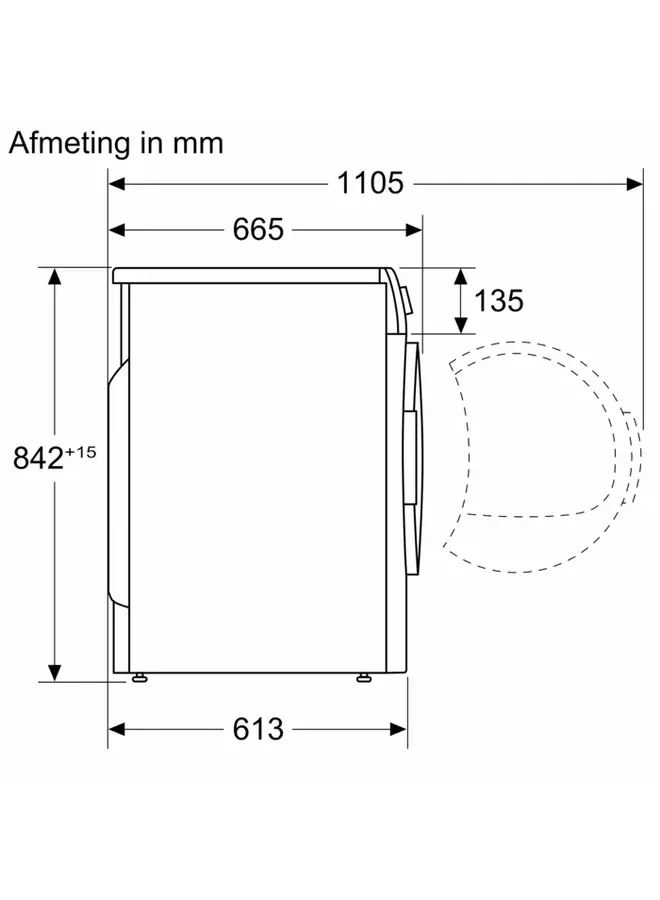 Bosch WTU87665NL warmtepompdroger A +++