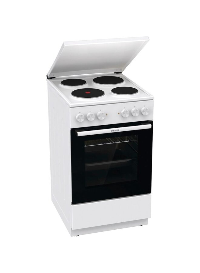 Gorenje GE 5A23WH elektrisch fornuis 50 cm AquaClean