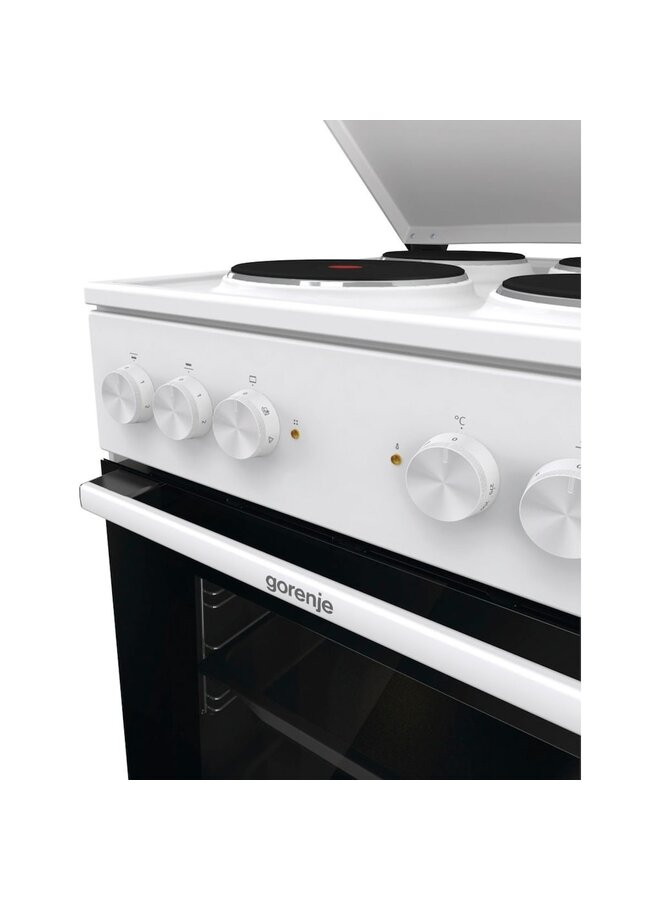Gorenje GE 5A23WH elektrisch fornuis 50 cm AquaClean
