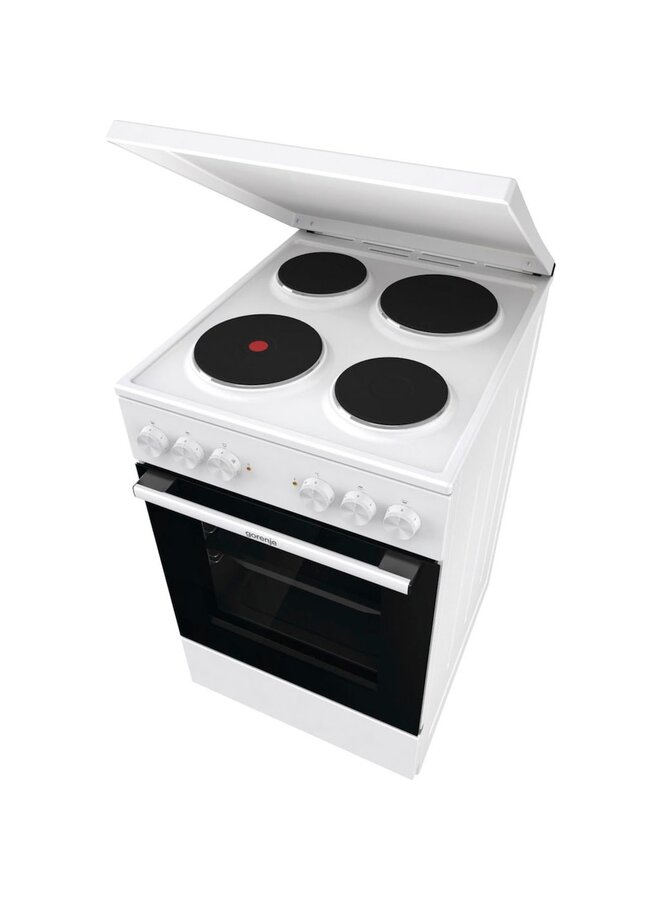 Gorenje GE 5A23WH elektrisch fornuis 50 cm AquaClean