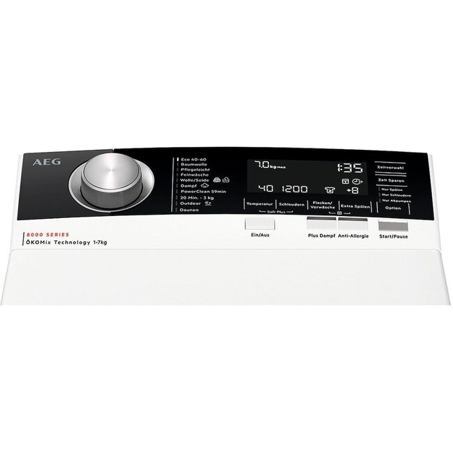 AEG  LTR8A80370  |  Wasmachine bovenlader 7 kg 8000 serie