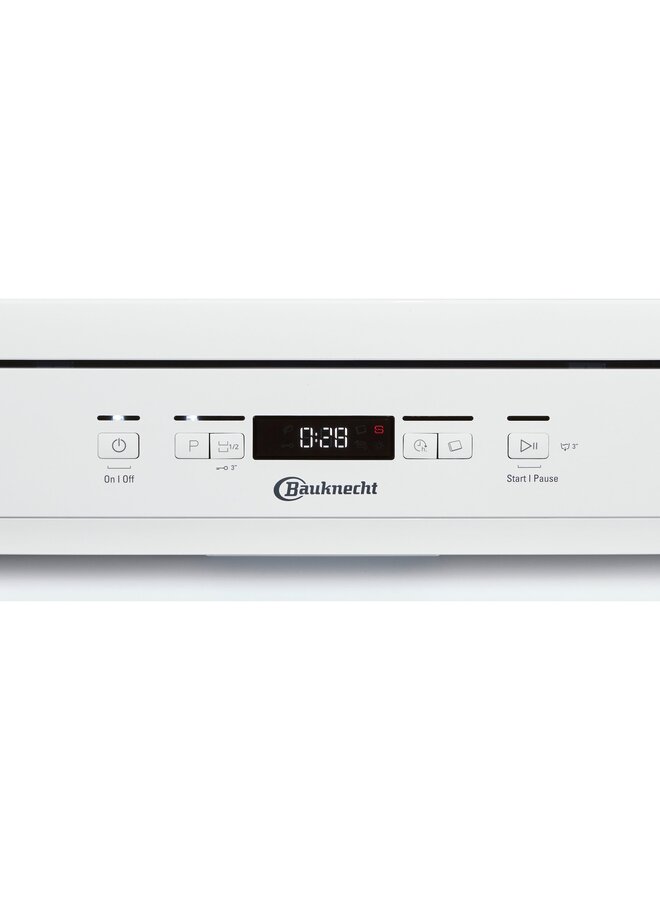Bauknecht B2F HD624 A vrijstaande vaatwasser
