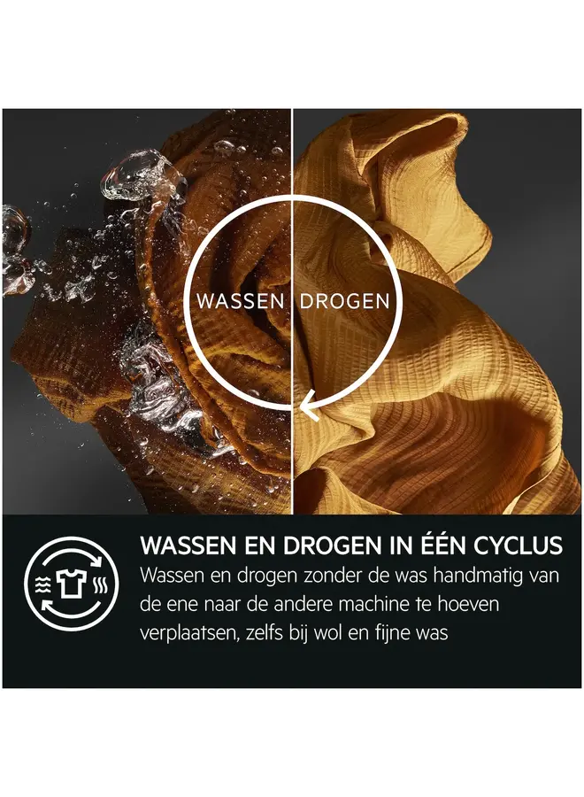 AEG LWR73864 ProSteam wasdroogcombinatie