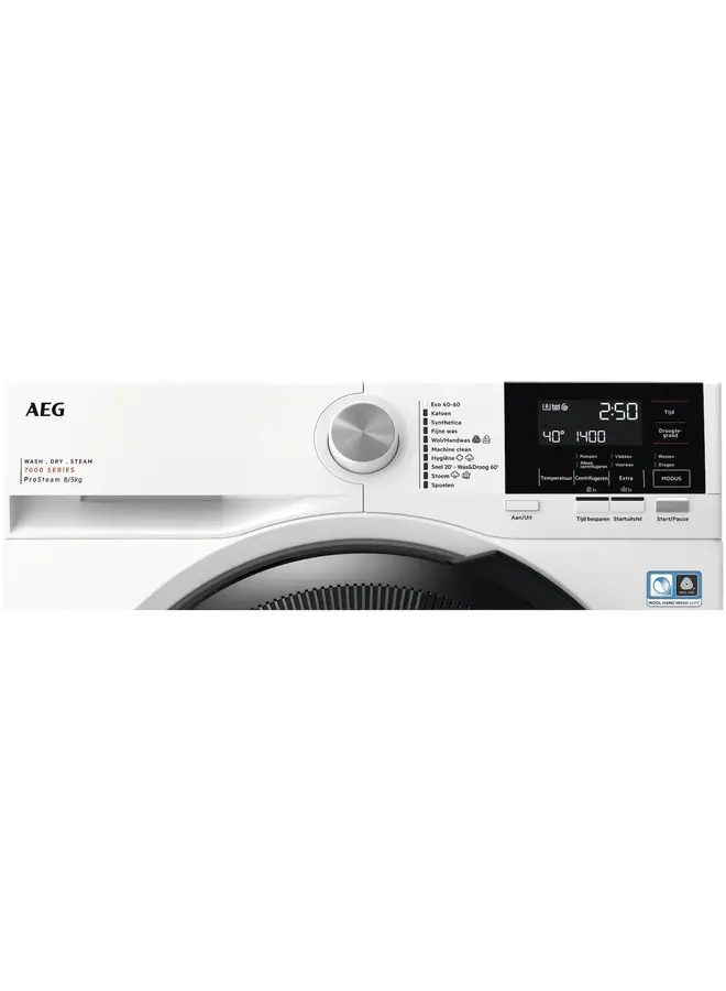 AEG LWR73864 ProSteam wasdroogcombinatie