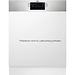 AEG FEE6491AZM  | Half geintegreerde vaatwasser | Airdry