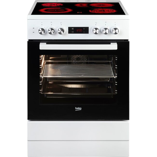 Beko FSM67320GWS keramisch fornuis