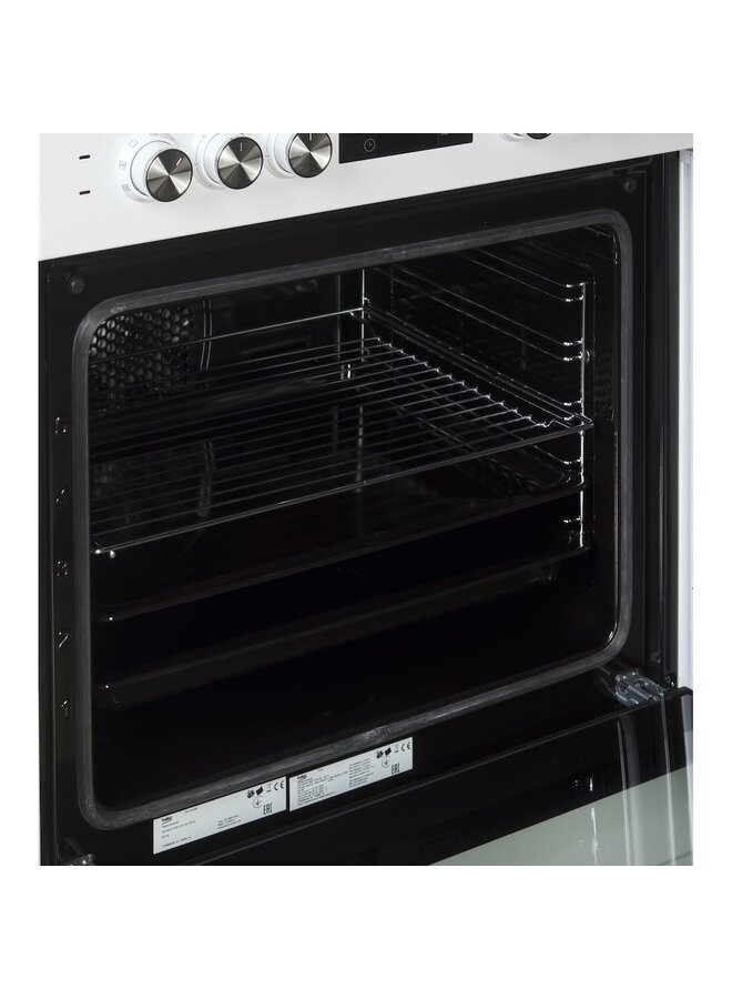 Beko FSM67320GWS keramisch fornuis