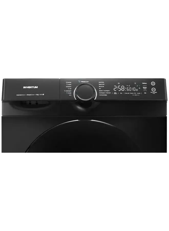 Inventum VWM9010B  | Wasmachine | 9 kg | Steam | Zwart | A
