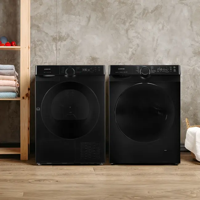 Inventum VWM9010B wasmachine 9 kg Zwart