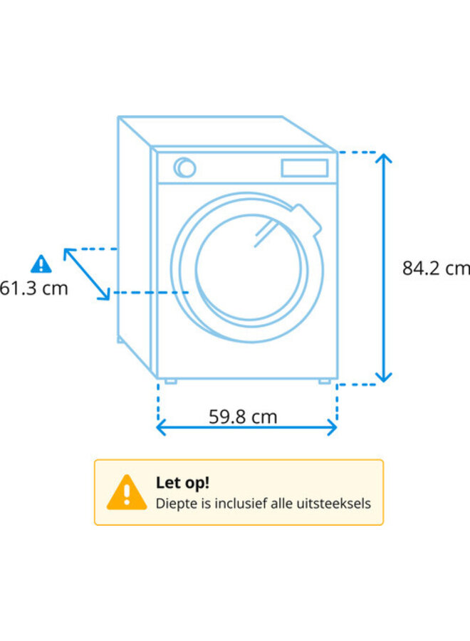 Siemens WQ45B2A5NL Warmtepompdroger Steam A+++
