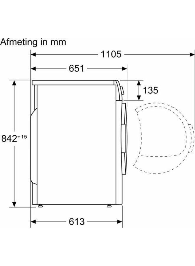 Siemens WT45H202NL Warmtepompdroger Energielabel A++