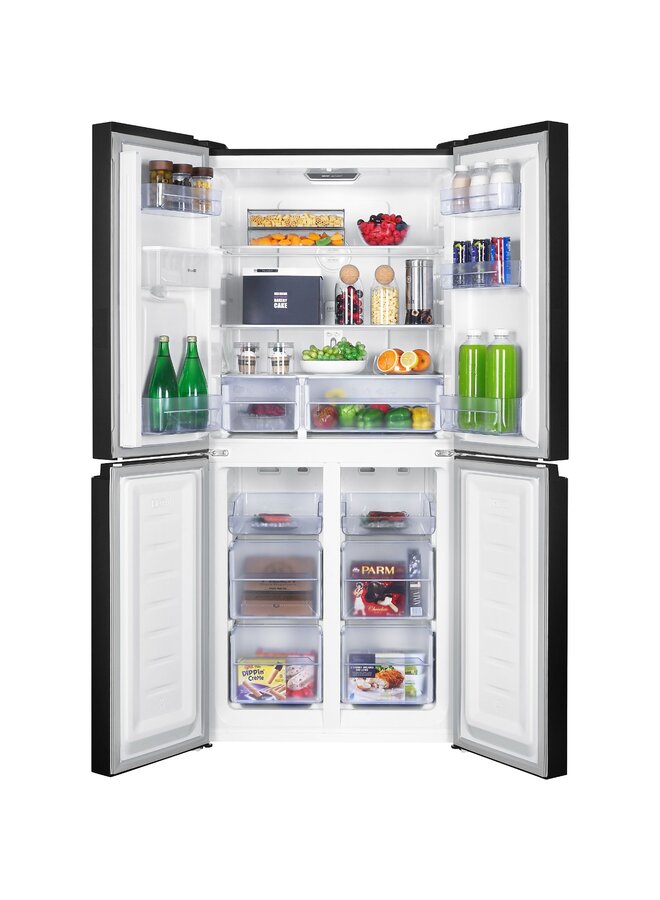 FRILEC BONN-MD458-WS-040DDI Amerikaanse koelkast