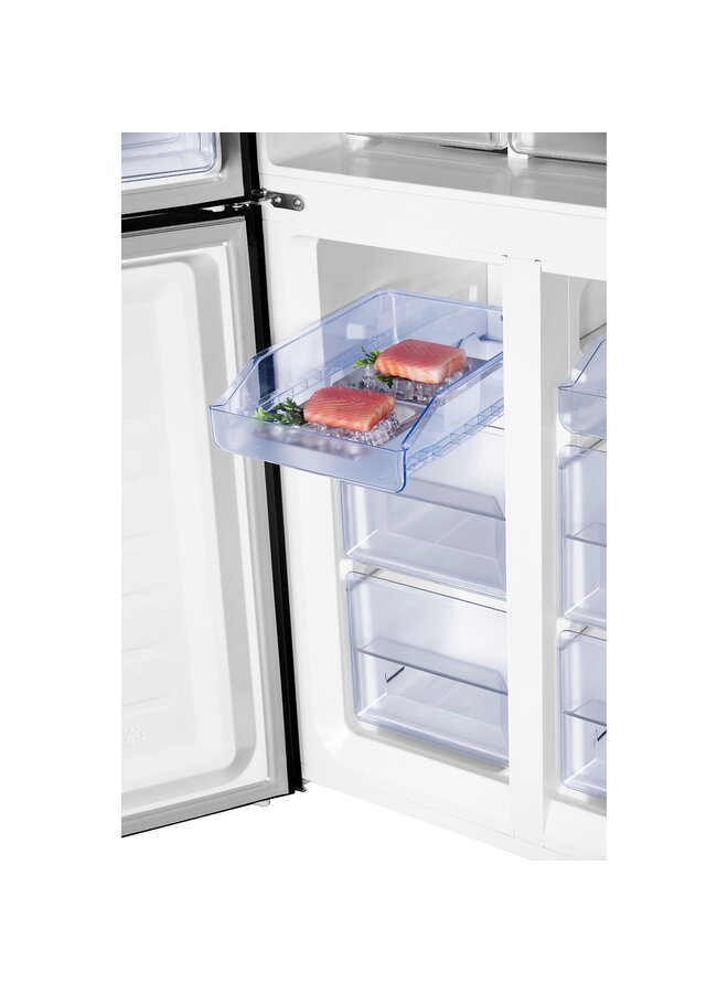 FRILEC BONN-MD458-WS-040DDI Amerikaanse koelkast