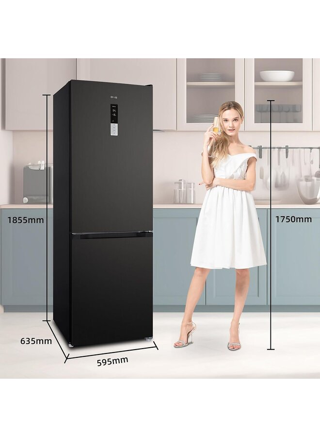 Chiq FBM317NEI4D Koel-vriescombinatie | Zwart | Nofrost