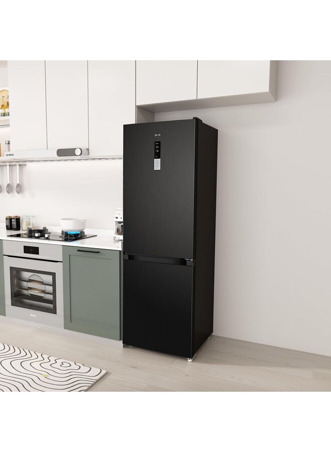 Chiq FBM317NEI4D Koel-vriescombinatie | Zwart | Nofrost