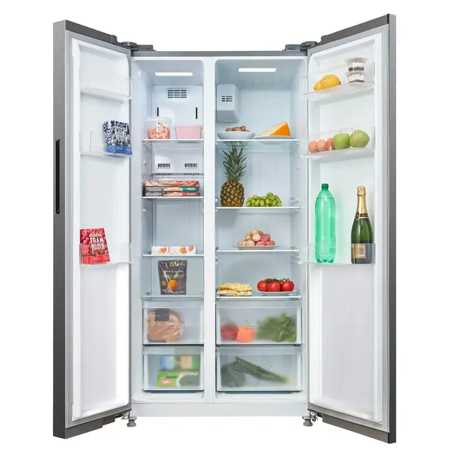 Inventum  SKV0178R | Amerikaanse koelkast | RVS