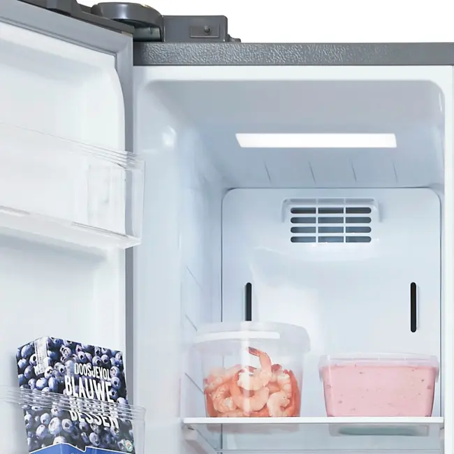 Inventum  SKV0178R | Amerikaanse koelkast | RVS