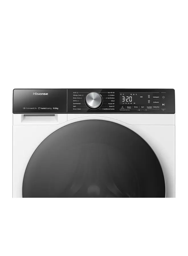 Hisense WF5S1045BW wasmachine 10.5 kg | Wit
