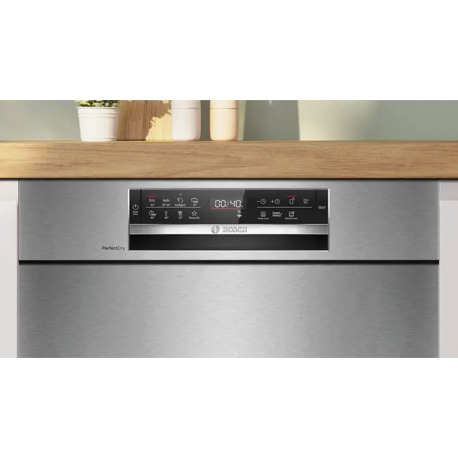 Bosch SMU6ZCS16E | Onderbouw vaatwasser | 60 cm | RvS | Besteklade