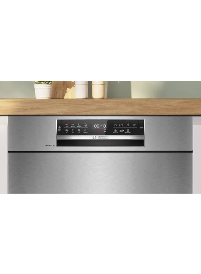 Bosch SMU6ZCS16E | Onderbouw vaatwasser | 60 cm | RvS | Besteklade