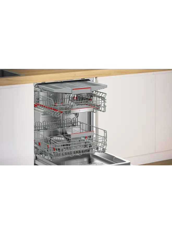 Bosch SMU6ZCS16E | Onderbouw vaatwasser | 60 cm | RvS | Besteklade