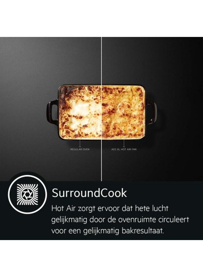 AEG BEB351010M Inbouw oven 60 cm Stoom