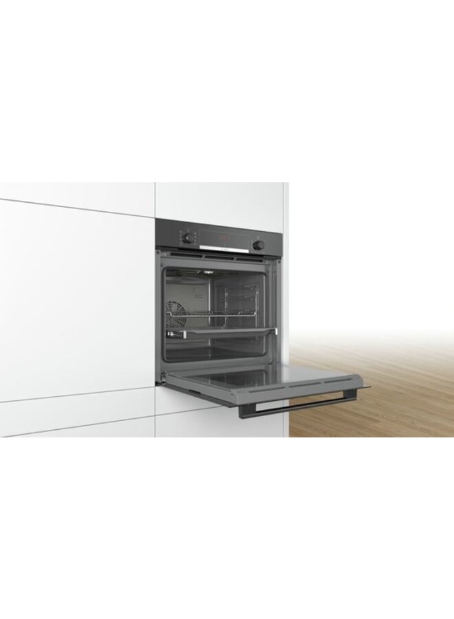 Bosch HBA534EB0 inbouwoven Zwart