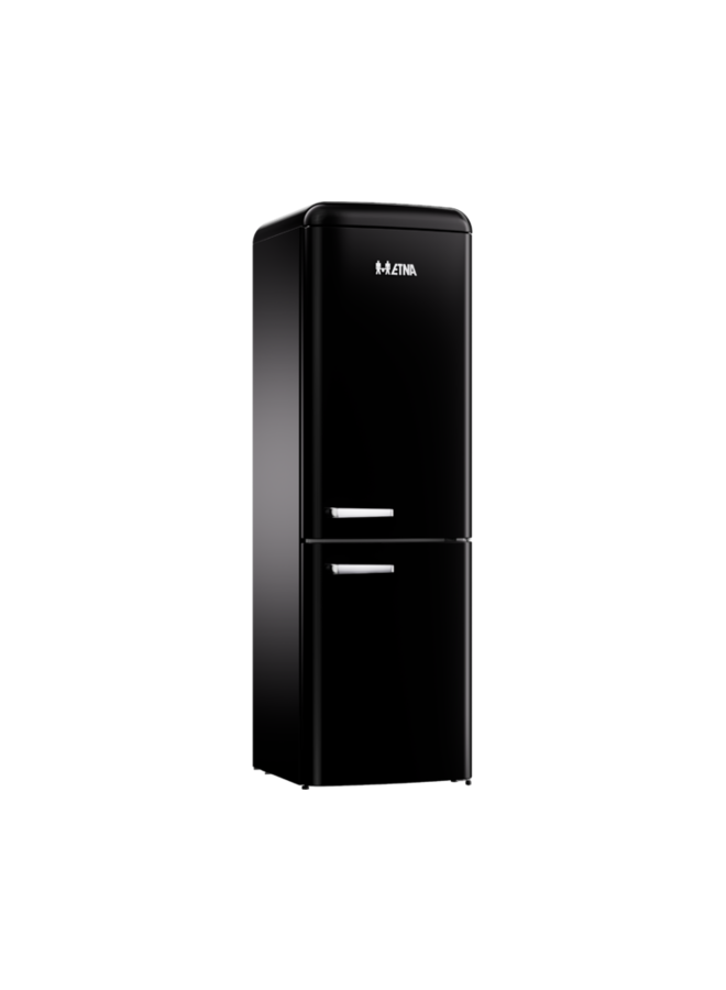 KVV793ZWA Retro koelvriescombinatie | Zwart | Nofrost