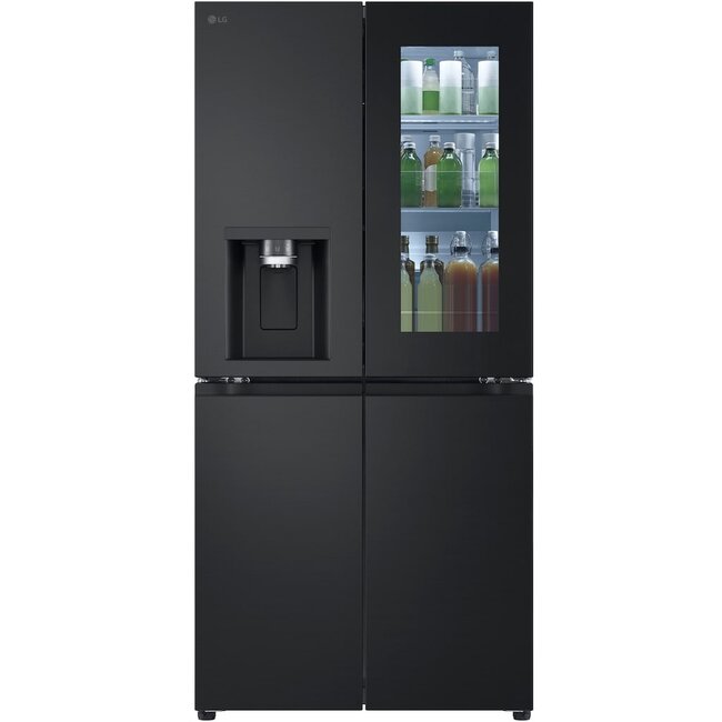 LG GMG761EPAE Multidoor Amerikaanse koelkast InstaView Zwart