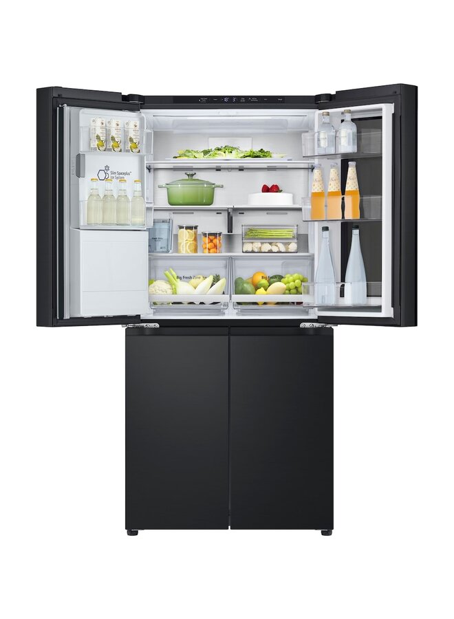 LG GMG761EPAE Multidoor Amerikaanse koelkast InstaView Zwart