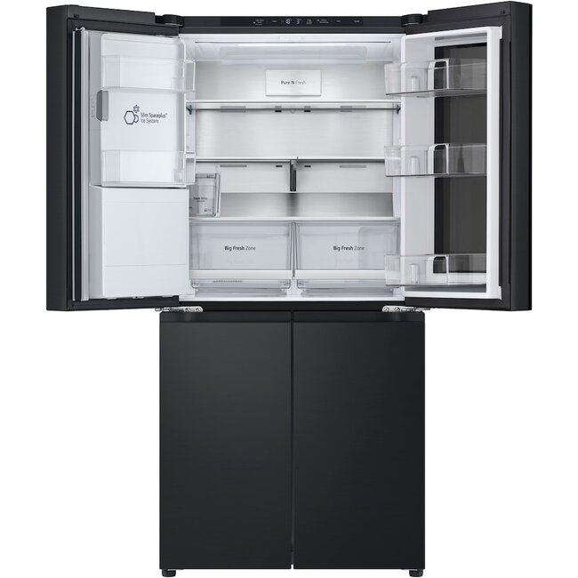 LG GMG761EPAE Multidoor Amerikaanse koelkast InstaView Zwart