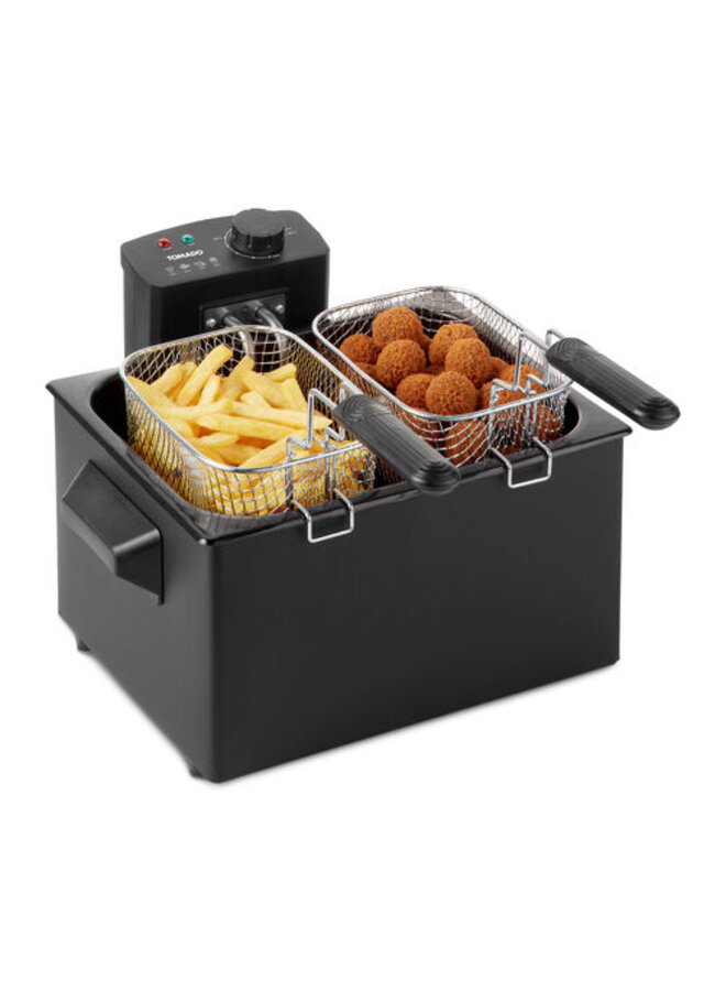 Tomado TDF5001B - Frituurpan - 5 liter dubbel