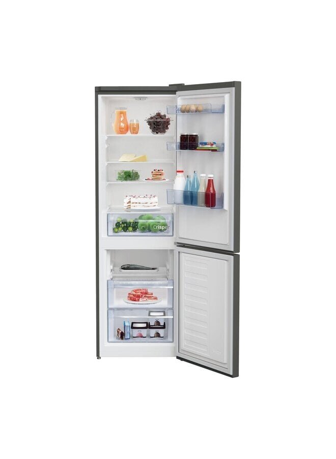 Beko RCSA366K40GN | Koelvriescombinatie | Zwart | 185 cm