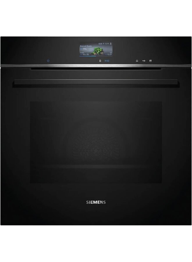 Siemens HS736G1B1 Inbouwoven met stoom Zwart