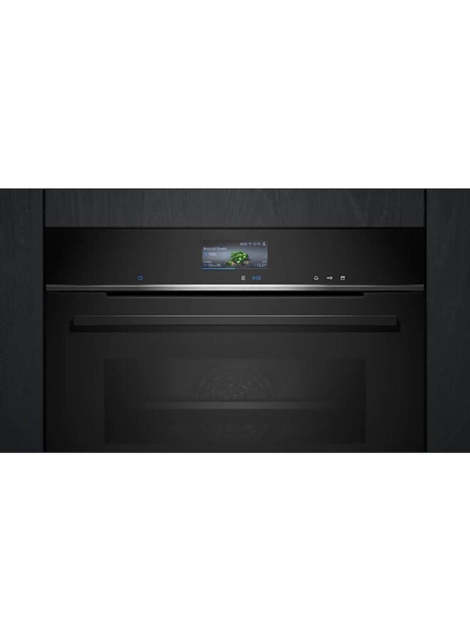 Siemens HS736G1B1 Inbouwoven met stoom Zwart
