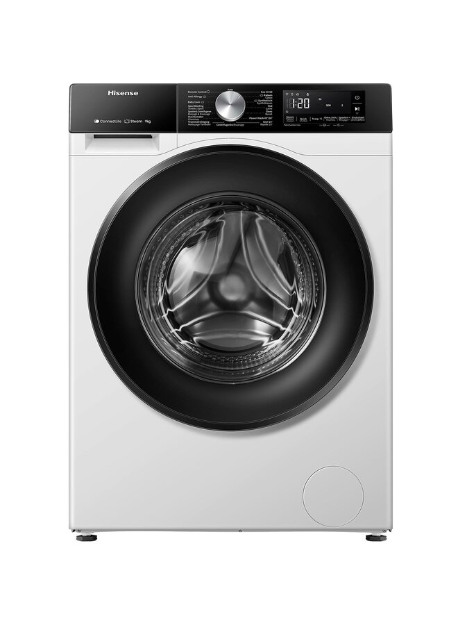 Hisense WF3S8043BW3 | Wasmachine | 8 kg | Energielabel A | Steam