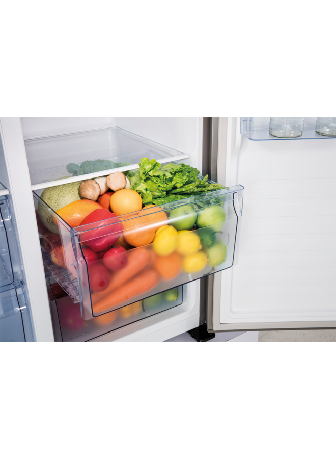 ETNA AKV778IRVS Amerikaanse koelkast Water- en ijsdispenser