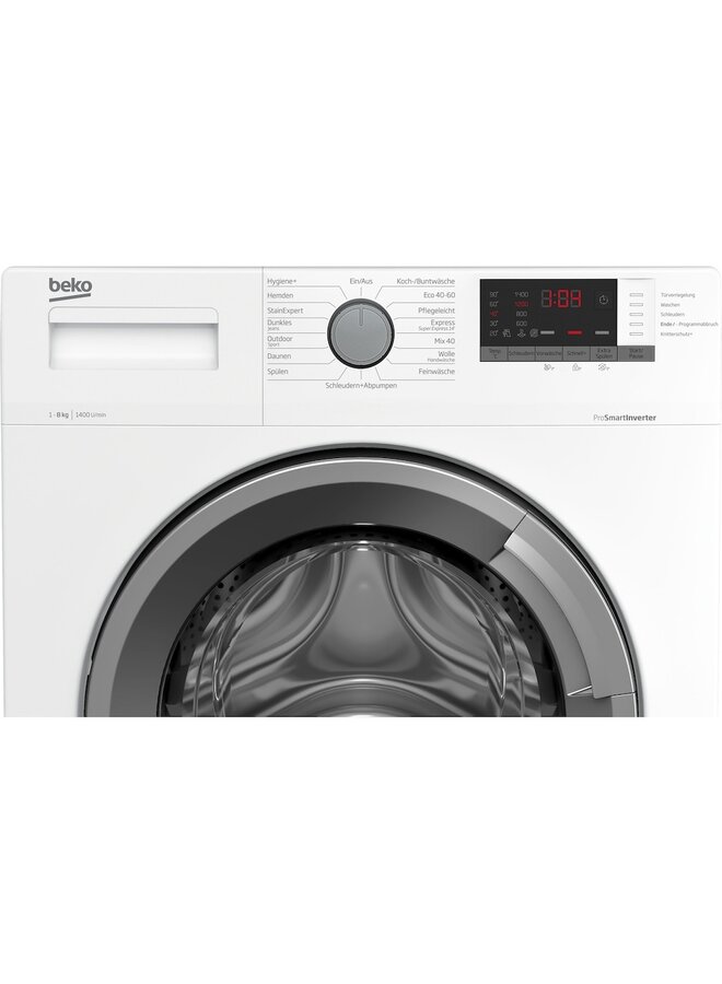 Beko WMO822A wasmachine 8 kg SteamCure