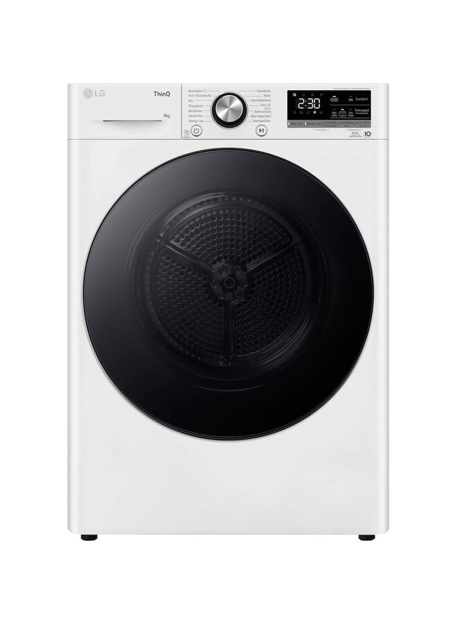 LG RT90V9W | Warmtepompdroger | 9 kg | A+++