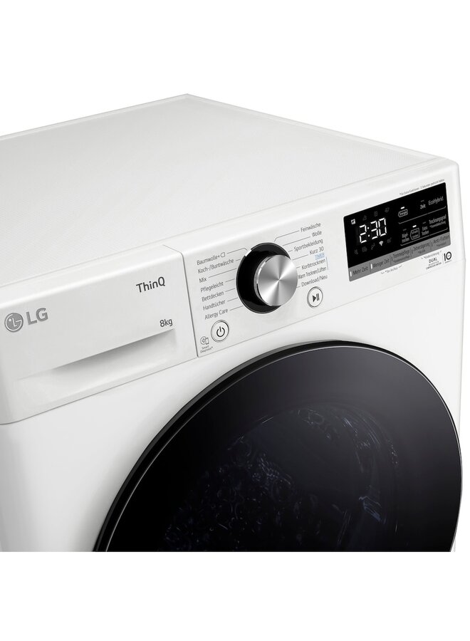 LG RT80V9W | Warmtepompdroger | 8 kg | A+++