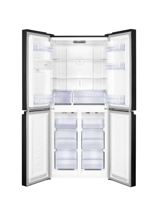 Frilec BONN-MD458-WS-040DD1 Amerikaanse koelkast