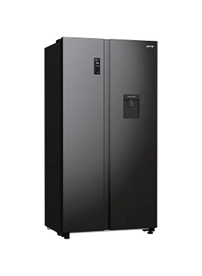 Gorenje  NRR 9185 EABXLWD Amerikaanse koelkast Zwart