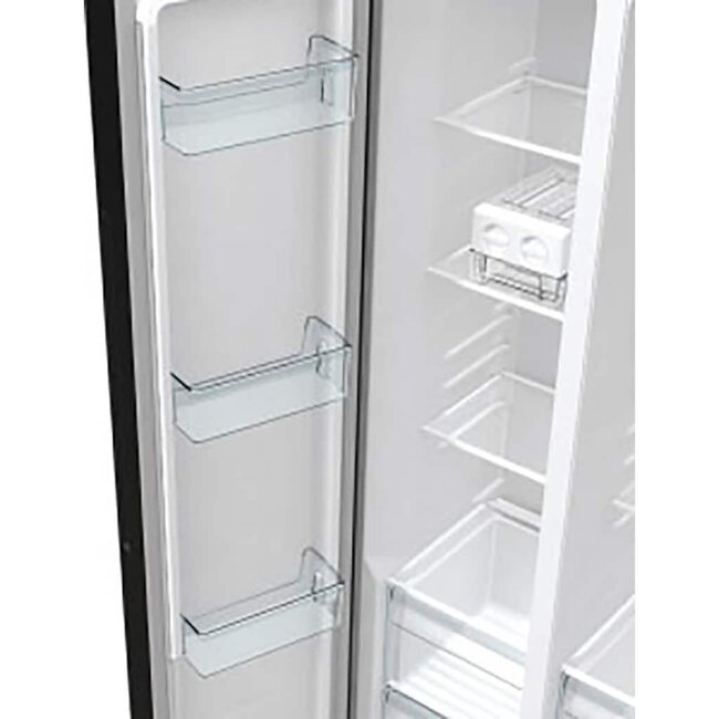 Gorenje  NRR 9185 EABXLWD Amerikaanse koelkast Zwart