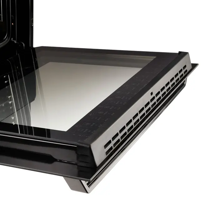 Inventum VFG6034WGZWA | Gasfornuis | Zwart | Hetelucht | 60 cm