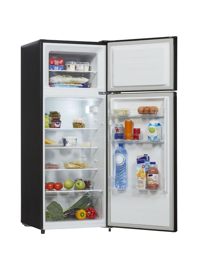 ETNA KDV156ZWA - Koel-vriescombinatie - 143 cm - LowFrost - Zwart