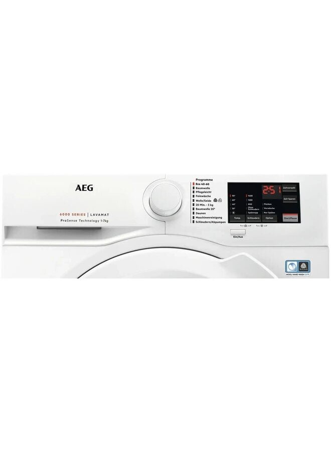 AEG L6FBG51470 wasmachine 7 kg
